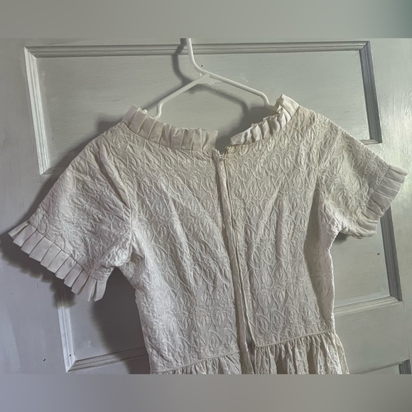 AUTHENTIC VINTAGE 1960s Embroidered Dress - Picture 8 of 9